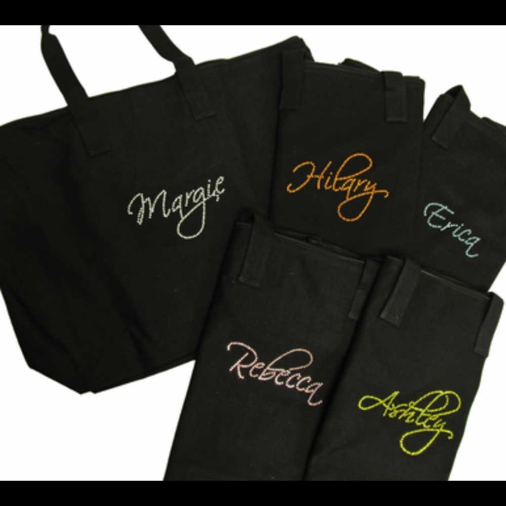 Personalize tote bags